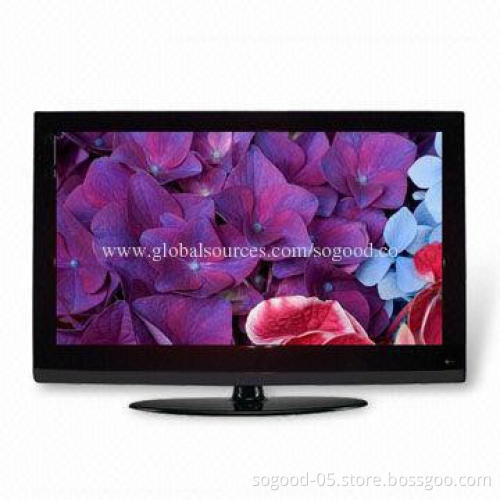 26-inch LCD TV with 250cd/m<sup>2</sup> Brightness and Optional DVD, USB Jack, and Card Reader